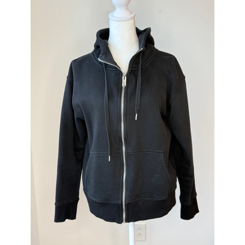 Zadig & Voltaire Harper Peace & Love Diamanté Hoodie Sweatshirt - Picture 3 of 8